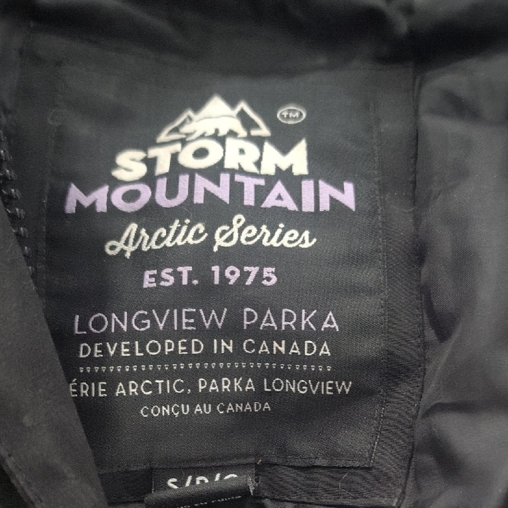 Storm Arctic Series Black Parka